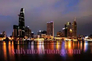 Một góc nhình Sài Gòn đêm